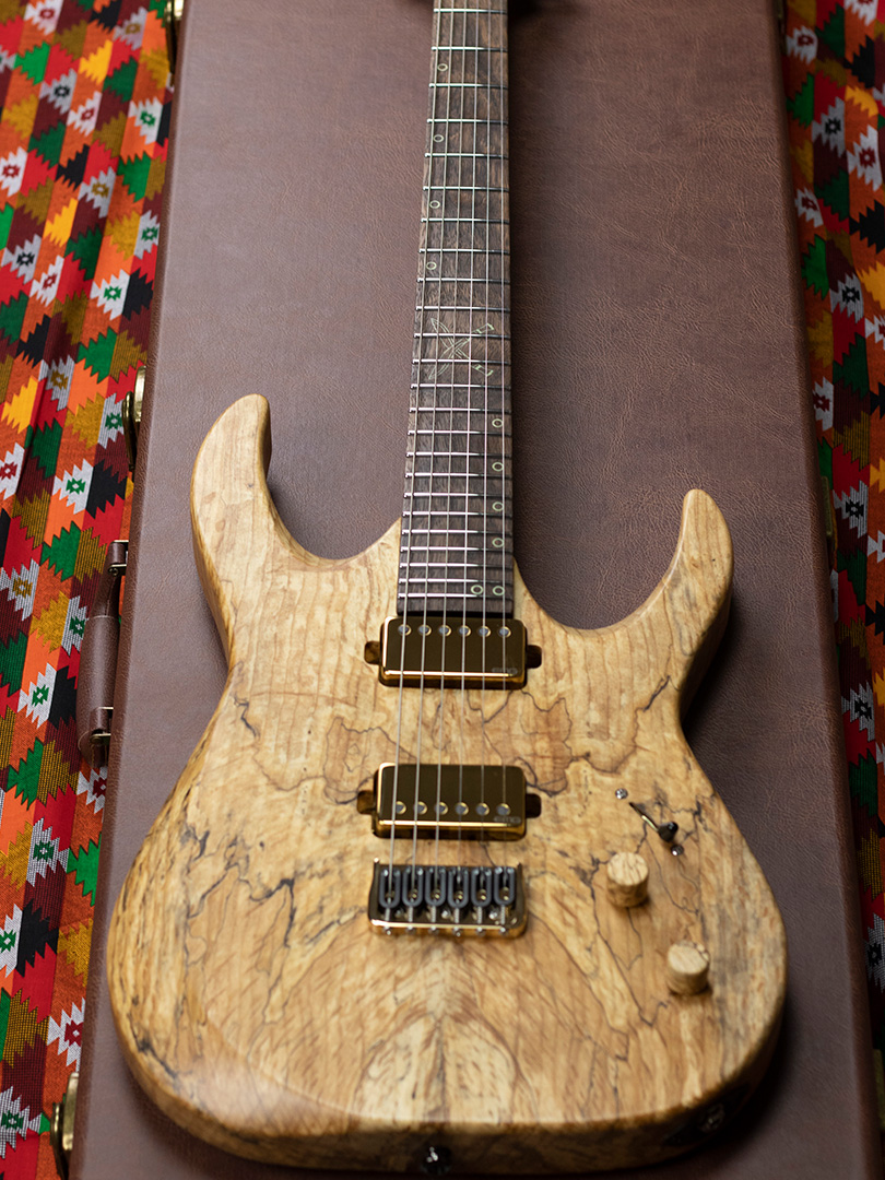 "KATH-mandu" series Spalted Alder Baaz