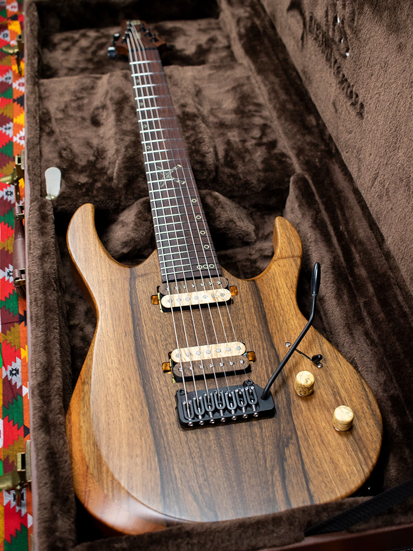 "KATH-mandu" series Rare Himalayan Laurel Top 7 String Baaz