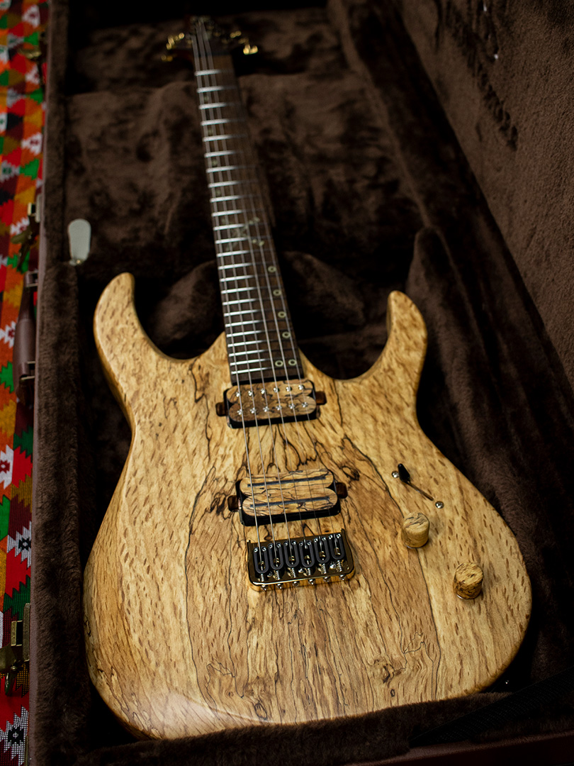 "KATH-mandu" series Spalted Alder Baaz