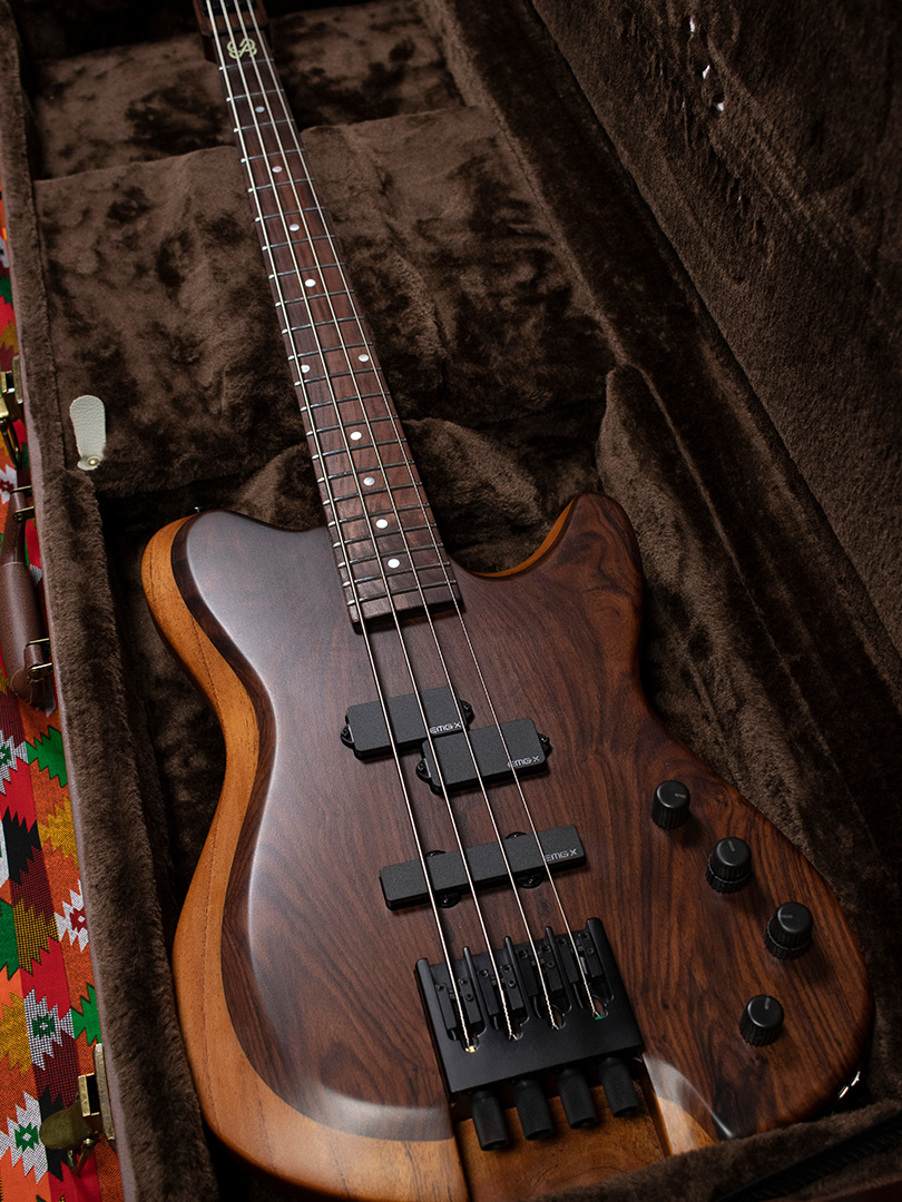 "KATH-mandu" series Rosewood Top Headless Whochill Bass